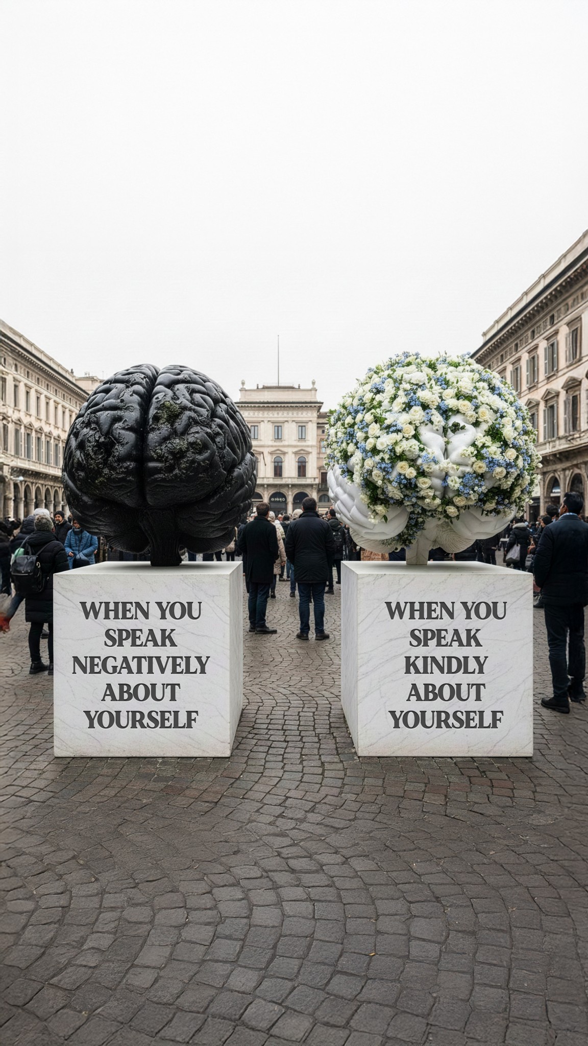 When You Speak Negatively About Yourself / When You Speak Kindly About Yourself