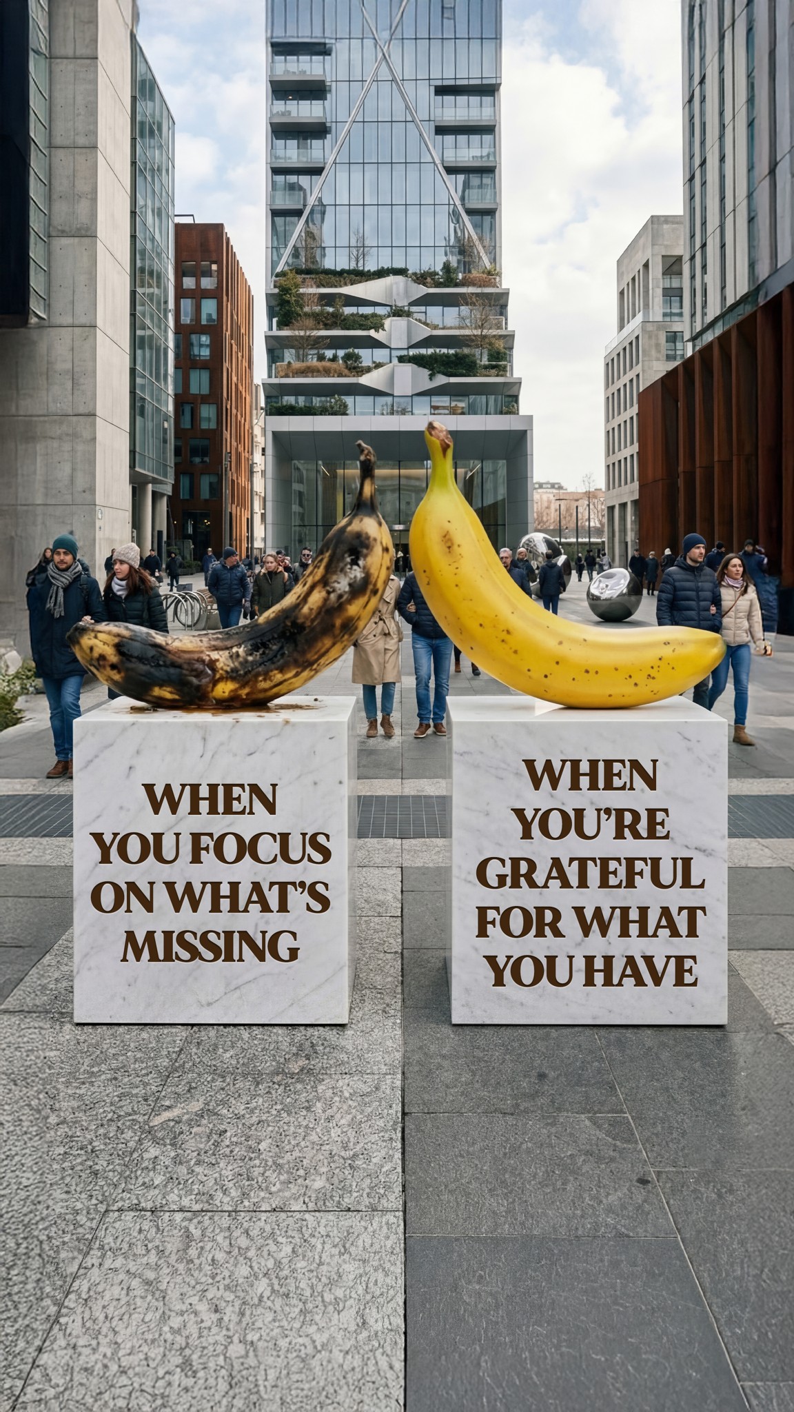 When You Focus on What’s Missing / When You’re Grateful for What You Have