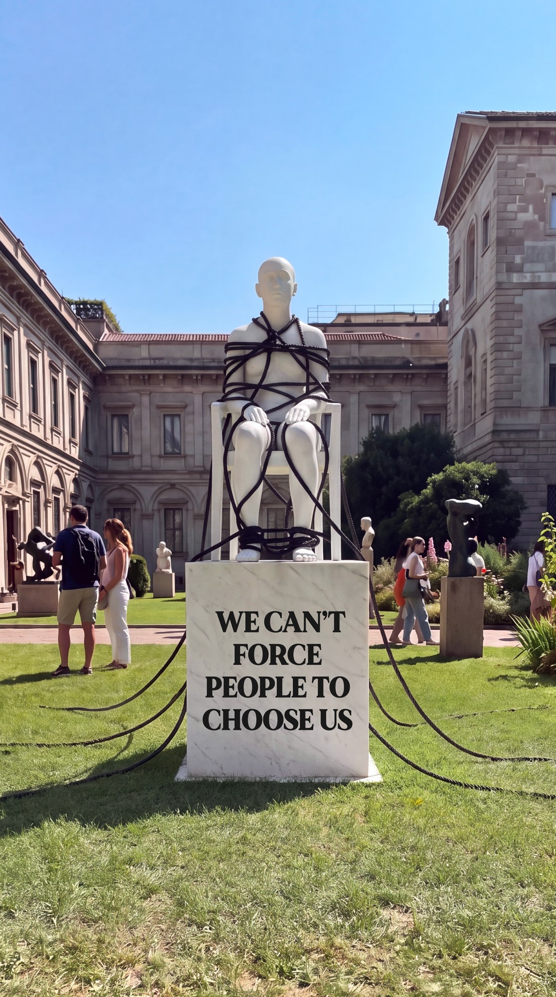 We Can’t Force People to Choose Us